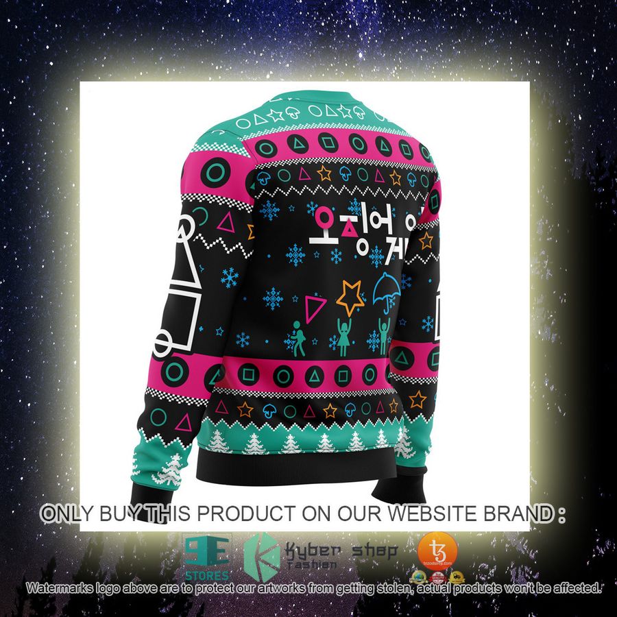 NEW The Game is On Squid Game Christmas Sweater 9