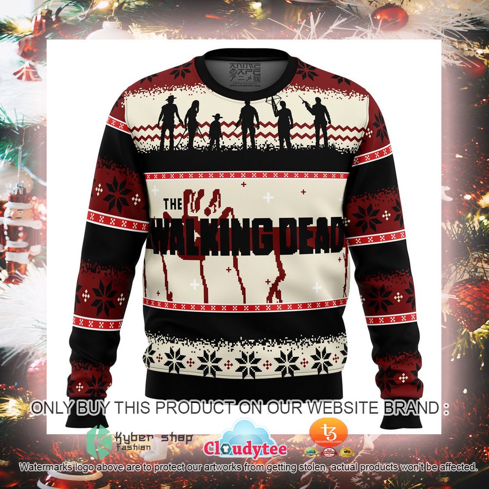 The Walking Dead Ugly Christmas Sweater 2